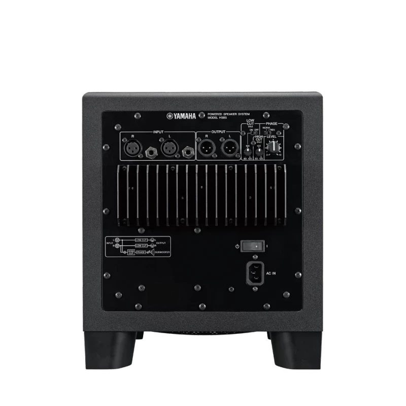 Yamaha Hs-8S Αυτοενισχυόμενο Ηχείο Studio Subwoofer (Τεμάχιο)