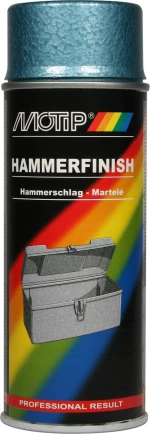 Motip Dupli Hammer Finish Σπρέι Βαφής Μπλε με Σφυρήλατο Εφέ 400ml