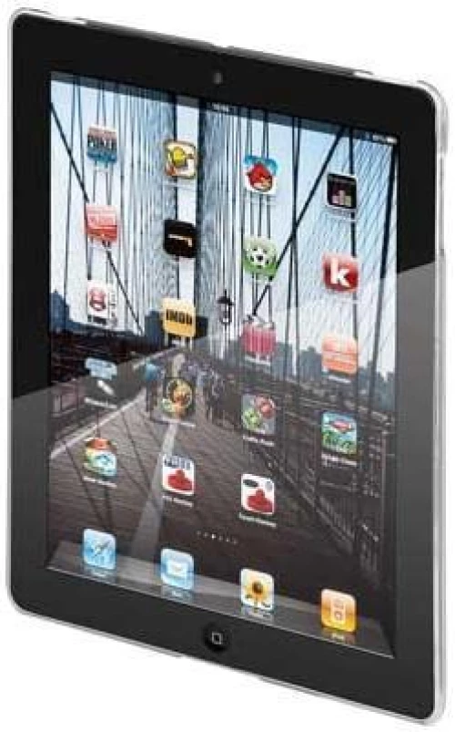 Goobay Θήκη Πίσω Πλαστικό Κάλυμμα για iPad 2/New iPad/iPad 4 Διαφανές 43098