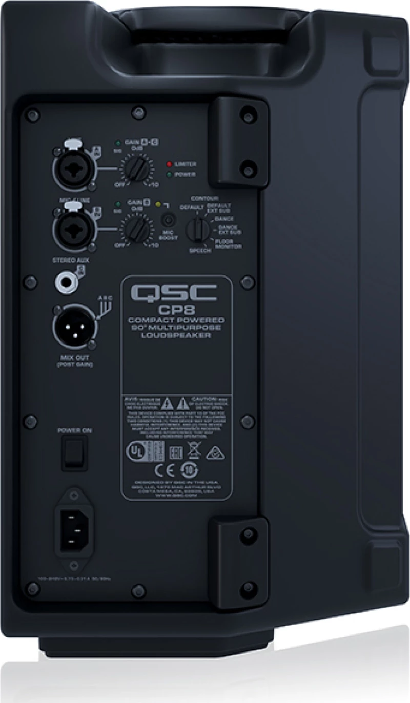 Qsc Cp8 8" Compact Powered Loudspeaker