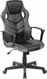 BF7700 Gaming Πολυθρόνα Mesh - Pu Μαύρο - Γκρι