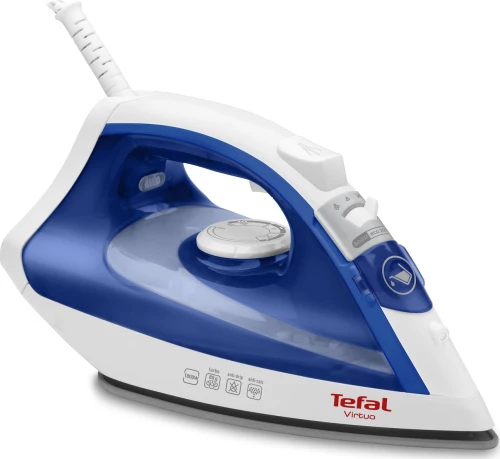 Tefal Virtuo Fv1711 White / Velvet Blue Σίδερο Ατμού 1800W ( Fv1711E0)