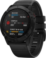 Garmin Fenix 6X Pro 51mm (Black with Black Band)