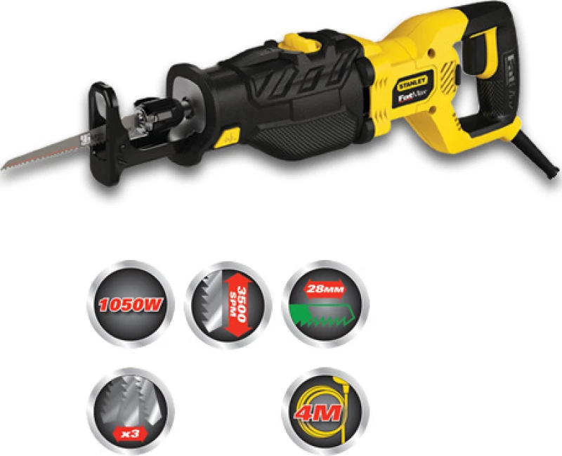 Stanley Σπαθοσέγα FME365K 1050W