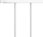 vidaXL Πάνελ Περίφραξης Λευκό 100x170cm 145225
