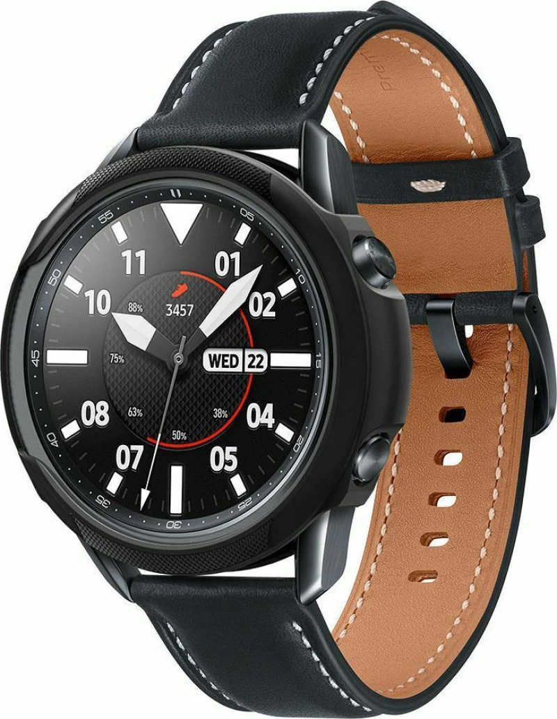 Spigen Liquid Air Case Matte Black (Galaxy Watch 3 45mm)