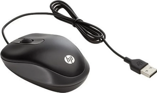 HP Travel Ενσύρματο Ποντίκι Μαύρο