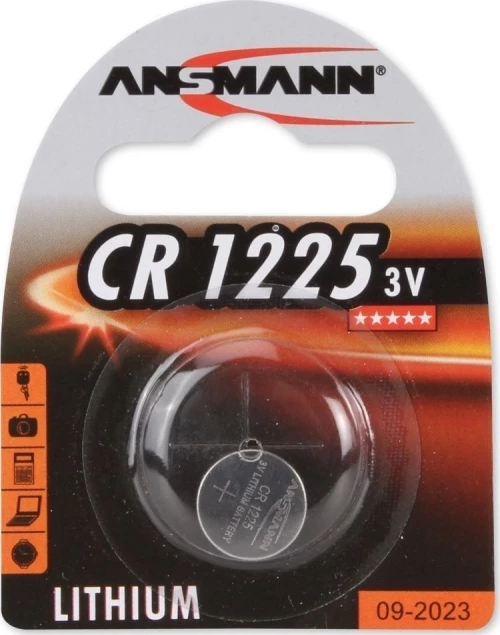 Λιθίου Μπαταρία Ansmann Cr1225 3V (1 Τεμάχιο)