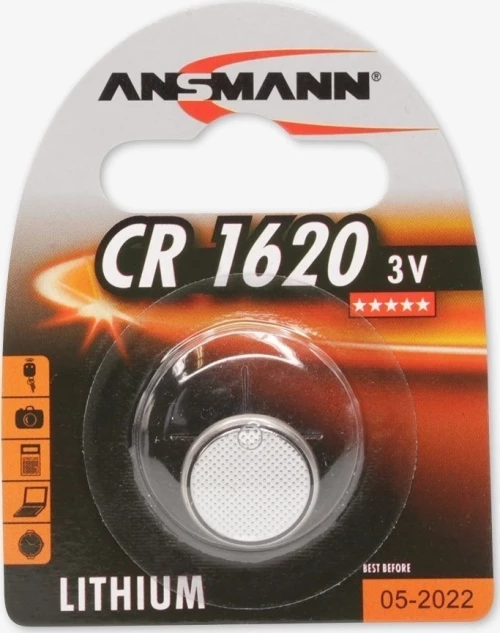 Λιθίου Μπαταρία Ansmann Cr1620 3V (1 Τεμάχιο)