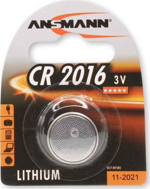 Λιθίου Μπαταρία Ansmann Cr2016 3V (1 Τεμάχιο)