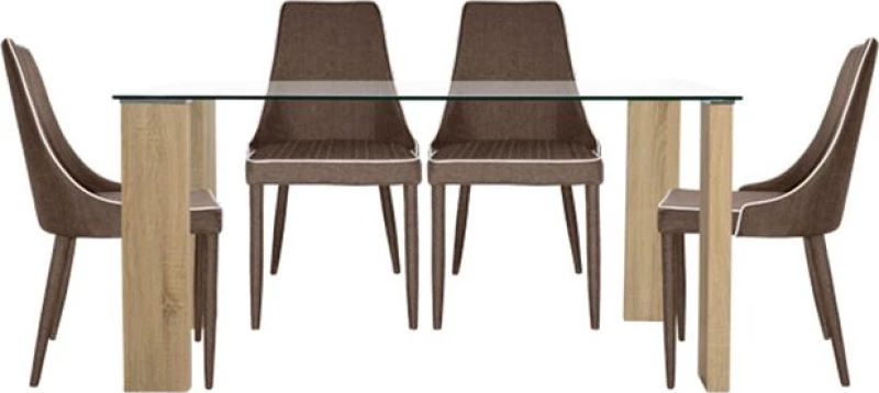Τραπεζαρία 5τμχ 140x80cm