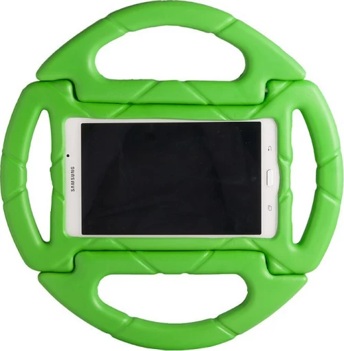 ΠΑΙΔΙΚΗ ΘΗΚΗ ΓΙΑ ΤΑΜΠΛΕΤ SAMSUNG 7" (19cm x 11cm) ΜΕ ΣΧΕΔΙΟ ΤΙΜΟΝΙ ΠΡΑΣΙΝΟ 2971