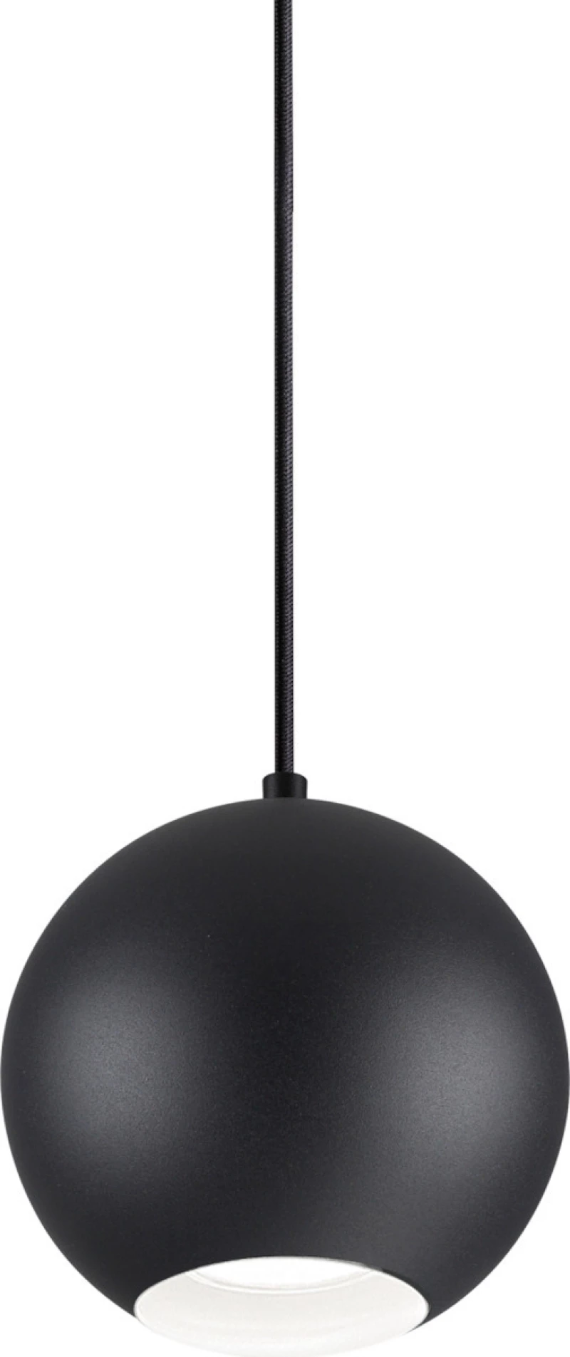 Ideal Lux Mr Jack Κρεμαστό Φωτιστικό Μοντέρνο Μονόφωτο Μαύρο