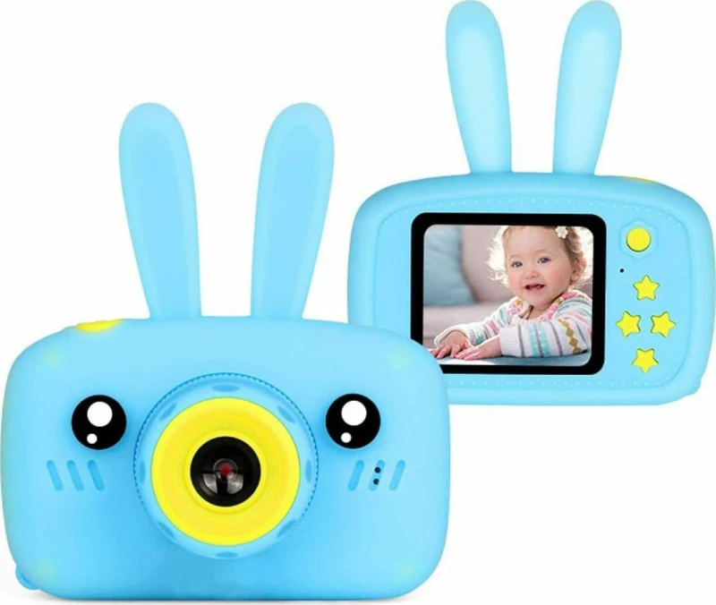 X500 Compact Φωτογραφική Μηχανή 10MP με Οθόνη 2" Μπλε