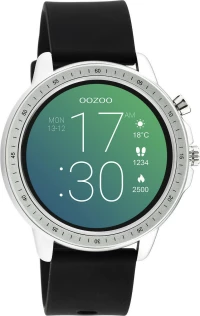 Oozoo Q00300 45mm (Black Rubber Strap)