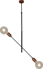 Hl-3524-2 Eric Old Bronze & White Pendant - 77-3796 - Home Lighting