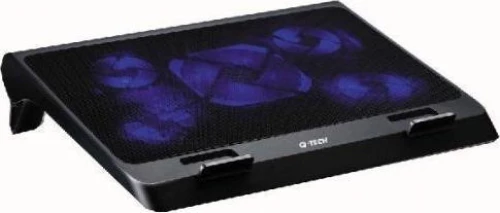Q-Tech NCQ-70 Notebook Cooler με 5 Ανεμιστήρες για laptop έως 17″ Black