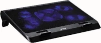 Q-Tech NCQ-70 Notebook Cooler με 5 Ανεμιστήρες για laptop έως 17″ Black