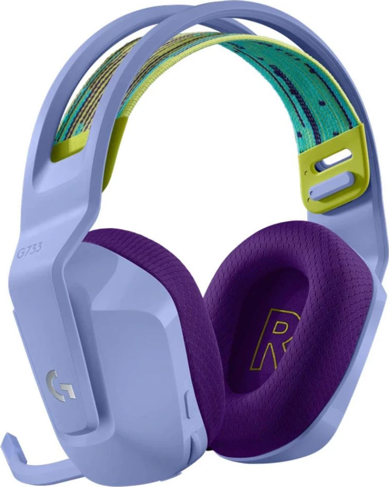 Gaming Headset Logitech G733 Wireless Lilac