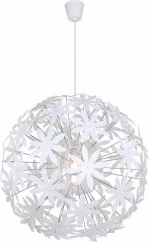 Globo Lighting Stella Κρεμαστό Φωτιστικό Μοντέρνο Μονόφωτο Λευκό