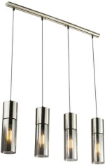 Globo Lighting Annika Κρεμαστό Φωτιστικό Μοντέρνο Πολύφωτο Γκρι