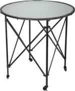 Τραπεζάκι Σαλονιού Gilbert Στρογγυλό 75x75x76cm