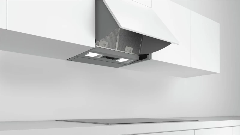 Bosch DEM66AC00 Πτυσσόμενος απορροφητήρας Γκρι μεταλλικό