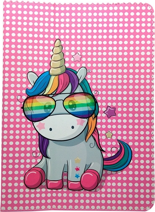 Rainbow Unicorn Flip Cover (Universal 9-10.1")