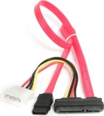 Gembird 7-Pin SATA III - 22-Pin SATA III Cable 0.35m Κόκκινο (CC-SATA-C1)