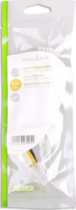 Nedis 8 Pin EPS male - 4 PIn EPS female Cable 0.15m (CCGP74410VA015)