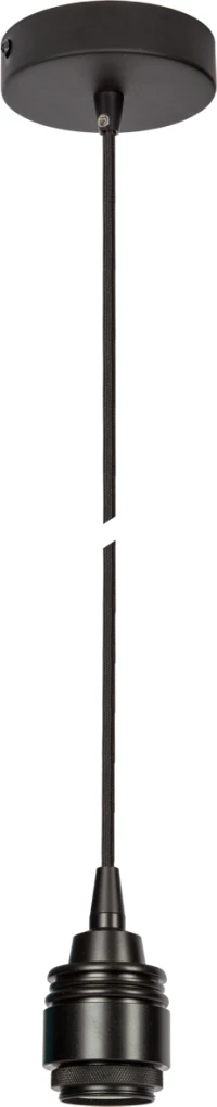 VK Lighting VK/03050/B Κρεμαστό Φωτιστικό Μοντέρνο Μονόφωτο Μαύρο
