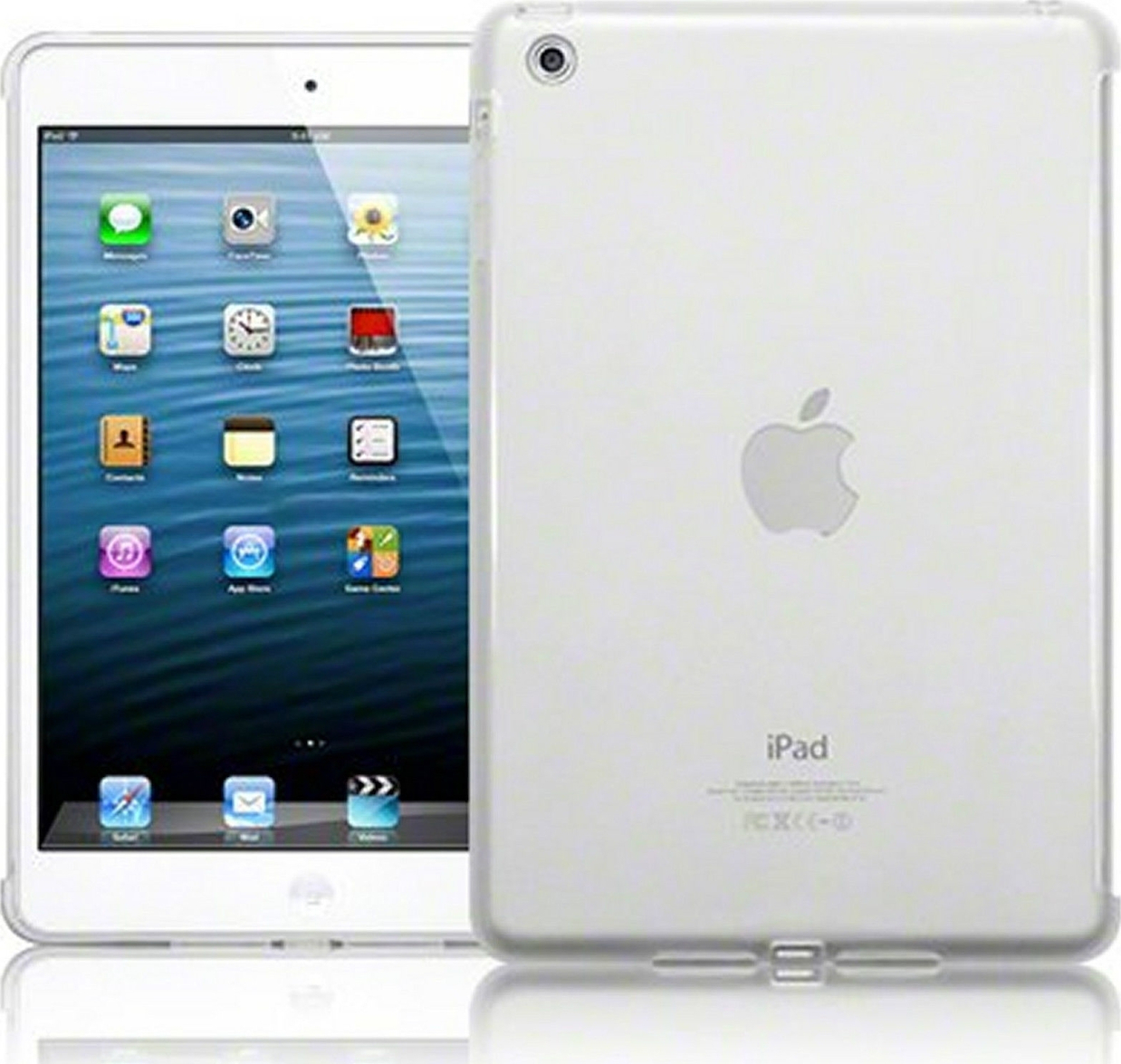 Back Cover Σιλικόνης Διάφανο (iPad 2/3/4)