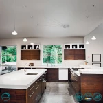 Fabas Luce Isabella Κρεμαστό Φωτιστικό Μοντέρνο Πολύφωτο Ασημί