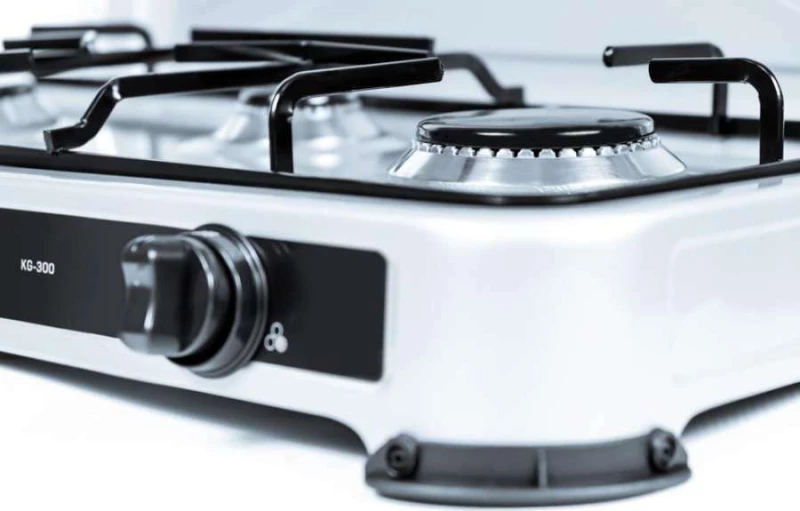Promis Four-Burner Gas Stove Kg400 White