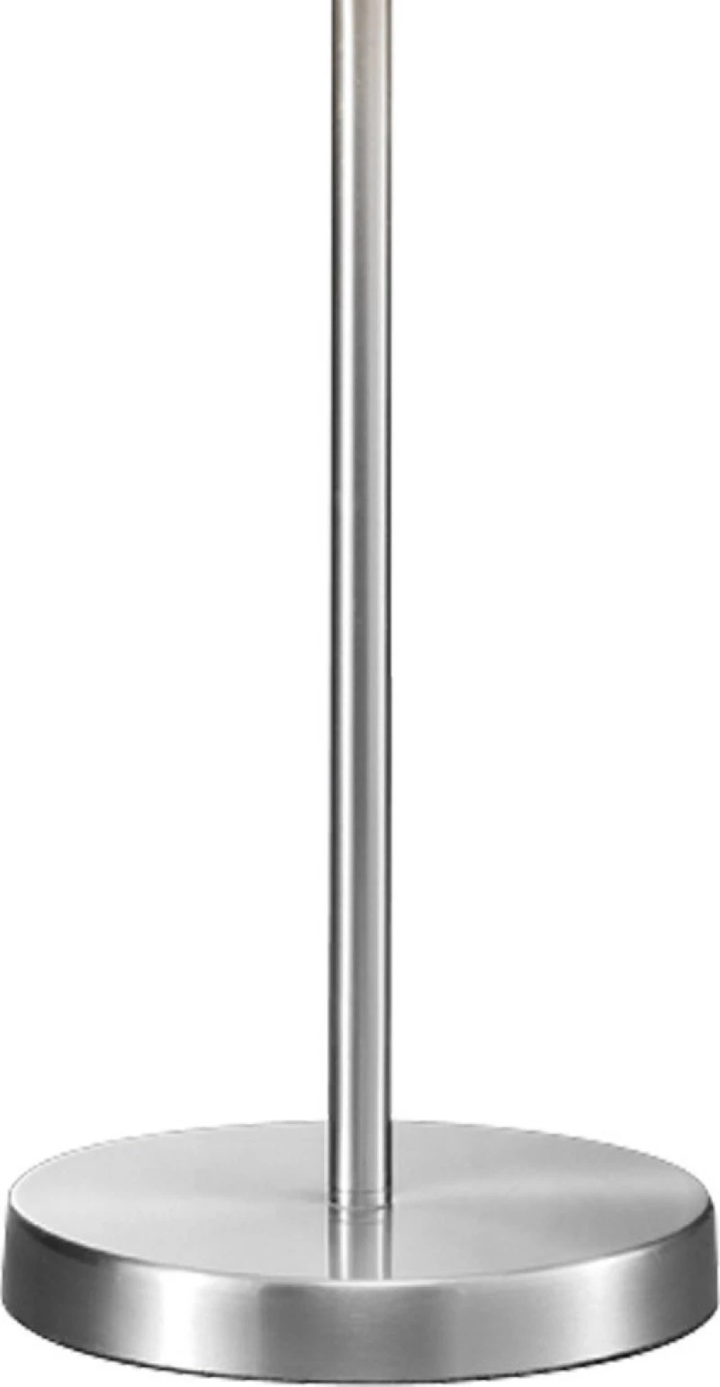 Trio Lighting Hotel Πορτατίφ με Μπεζ Καπέλο και Ασημί Βάση