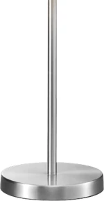 Trio Lighting Hotel Πορτατίφ με Μπεζ Καπέλο και Ασημί Βάση