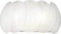 Ideal Lux Ovalino AP2 Φωτιστικό Τοίχου Λευκό