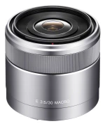 Sony 30mm f/3.5 (Sony E) Silver