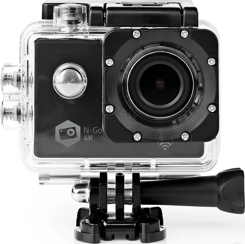 Action Camera 4K/30Fps Wifi Hd-2.0" Lcd-Acam41Bk (Αδιάβροχη)