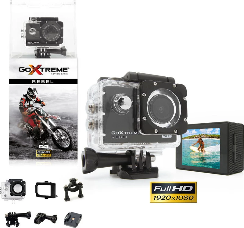 Action Camera Goxtreme Full Hd Rebel Gx20149
