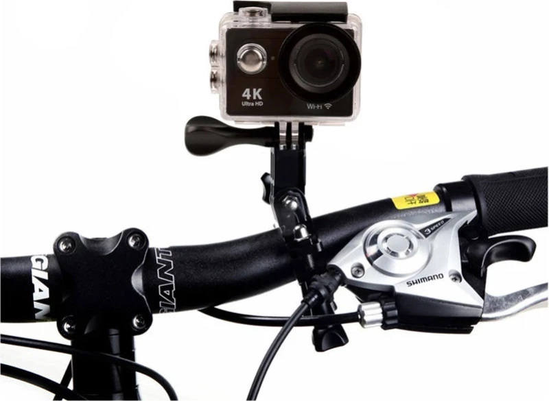 4K WiFi Action Camera Black