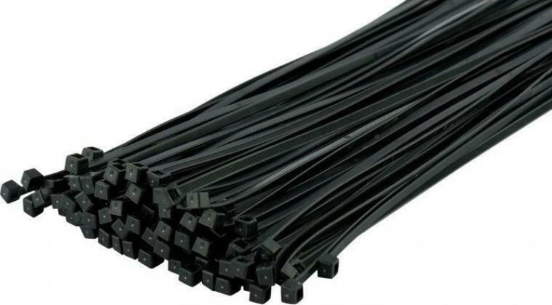 Sapiselco Δεματικά Καλωδίων 360x4.5 Μαύρο 100τμχ