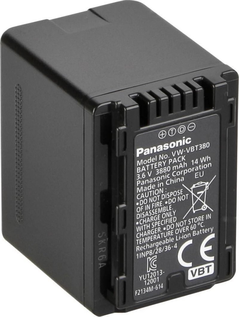 Panasonic VW-VBT380E Rechargeable Battery 3800 mAh