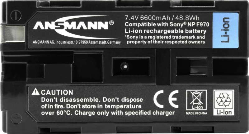 Ansmann A-Son NP-F970