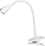 Φωτιστικόγραφείου Led 1X 4,5W Jeff Λευκό Με Μανταλάκι [Rabalux 4196]