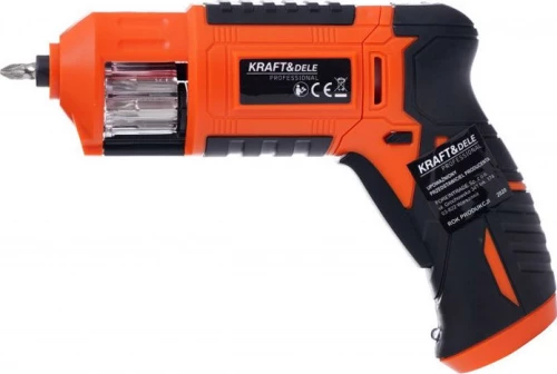 Kraft & Dele Επαναφορτιζόμενο Ασύρματο Κατσαβίδι 1300mAh 3.6V