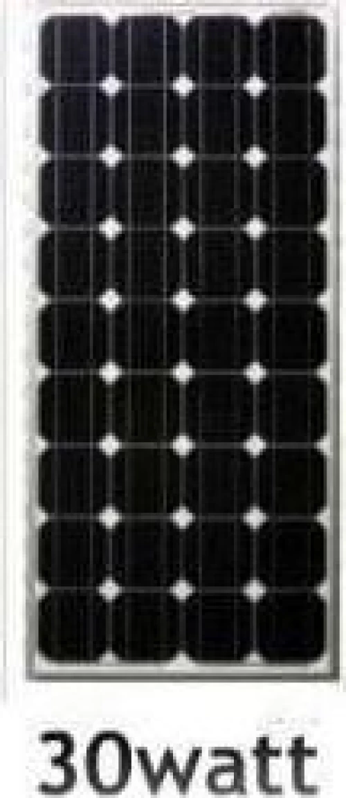 Φωτοβολταϊκό Πάνελ 30W 12V Μονοκρυσταλλικού Πυριτίου Με Πλαίσιο Αλουμινίου Οεμ 1857