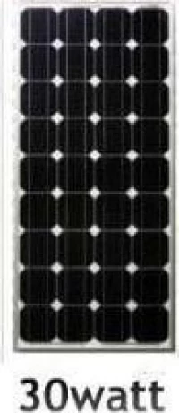 Φωτοβολταϊκό Πάνελ 30W 12V Μονοκρυσταλλικού Πυριτίου Με Πλαίσιο Αλουμινίου Οεμ 1857