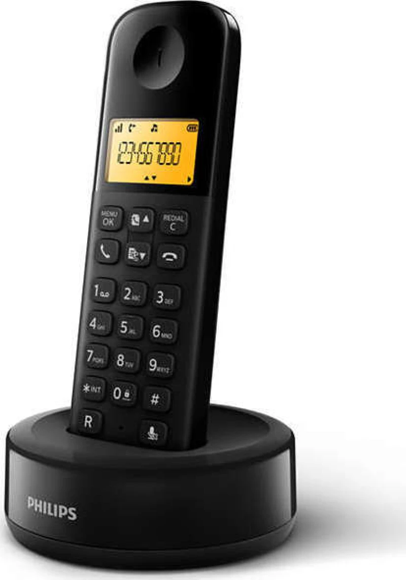 Philips D1601B/34 Ασύρματο Τηλέφωνο