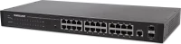 Intellinet 560917 24-Port Web-Managed Gigabit Ethernet Switch with 2 SFP Ports